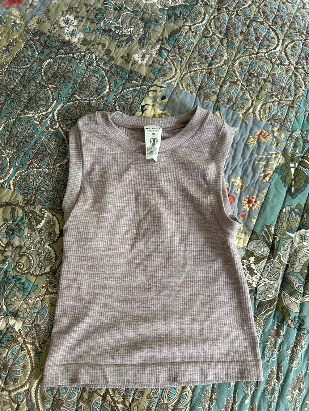 Heather Purple Sporty Top